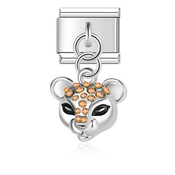 Puma Italian Dangle Silver Charm