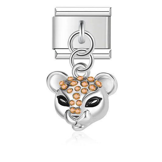 Puma Italian Dangle Silver Charm