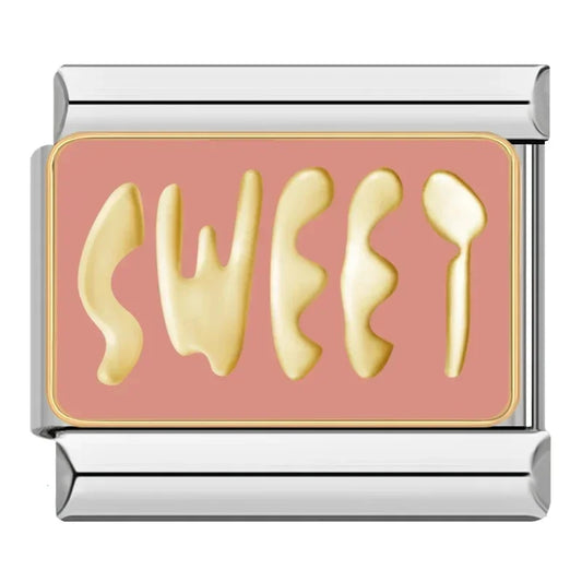 Sweet Italian Silver Charm