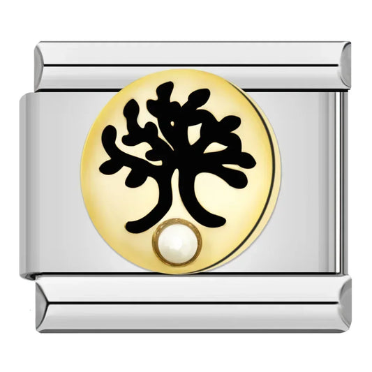 Tree of Life Italian Silver Charm