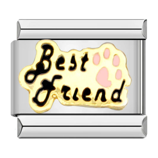 Best Friend v3 Italian Silver Charm