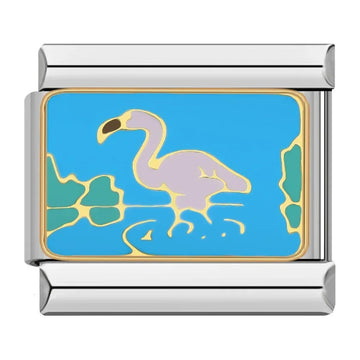 Doflamingo Italian Silver Charm