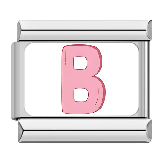 B Italian Silver Charm