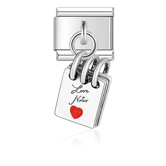 Love Notes Italian Dangle Silver Charm