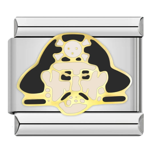 Samurai Italian Silver Charm
