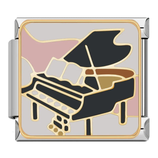 Piano Italian Silver Charm