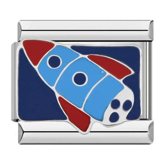 Missile Italian Silver Charm