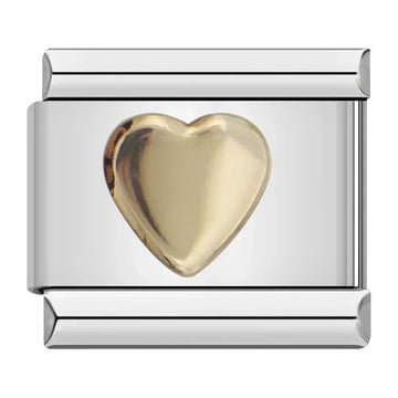 Heart Italian Silver Charm
