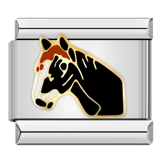 Horse Italian Silver Charm
