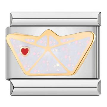 Paper Boat Italian Silver Charm