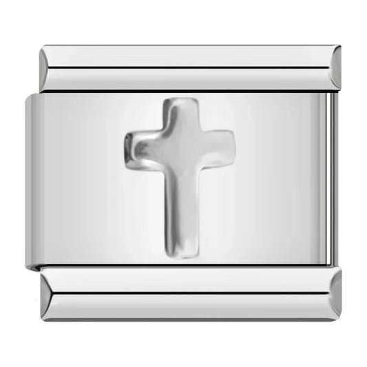 Cross Italian Silver Charm