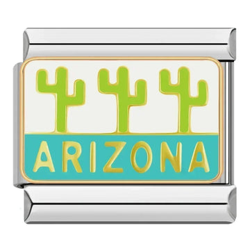 Arizona Italian Silver Charm