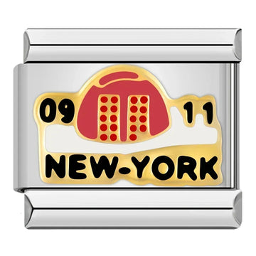 New York Italian Silver Charm