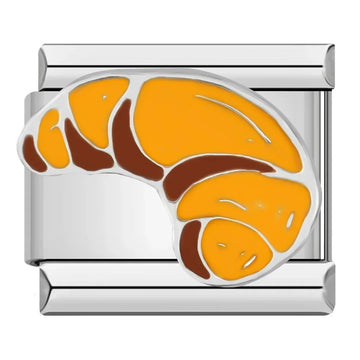 Croissants Italian Silver Charm