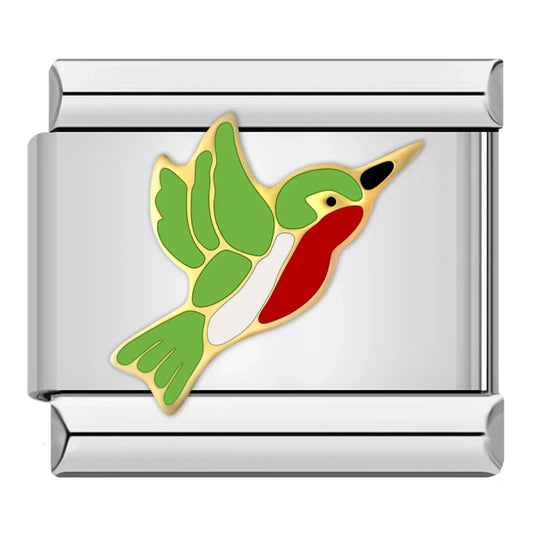 Colibri Italian Silver Charm