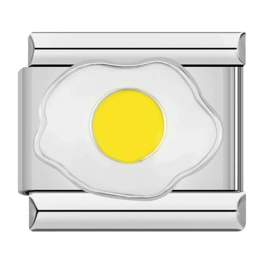 Omelet Italian Silver Charm