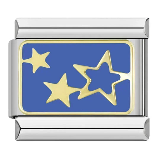 Stellar Italian Silver Charm