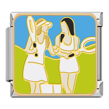 Play Tennis Italian Silver Charm