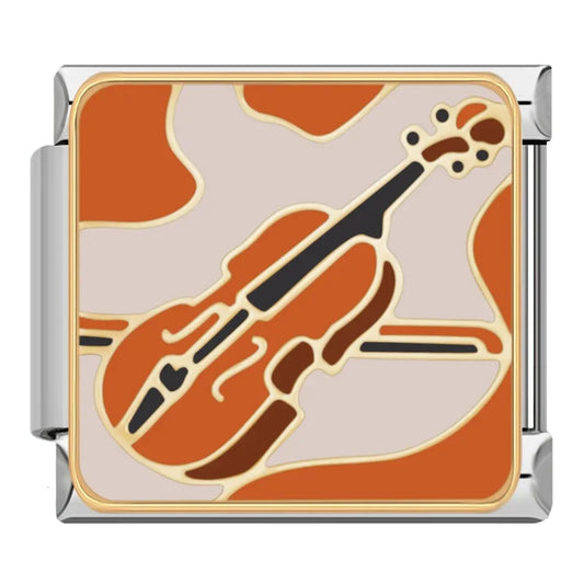 Violin Italian Silver Charm