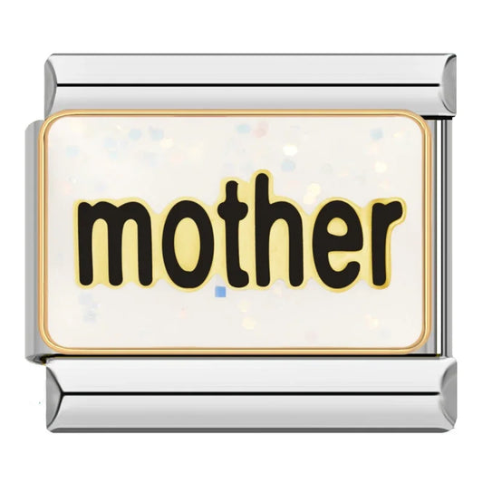 Mother Italian Silver Charm