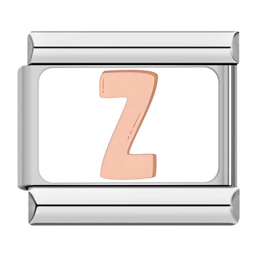 Z Italian Silver Charm