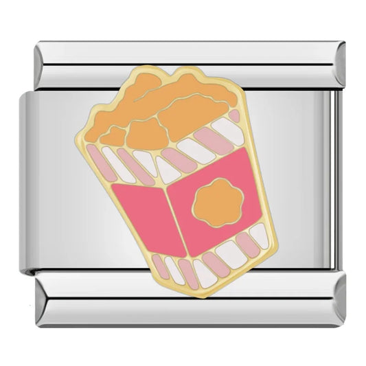 Popcorn v2 Italian Silver Charm