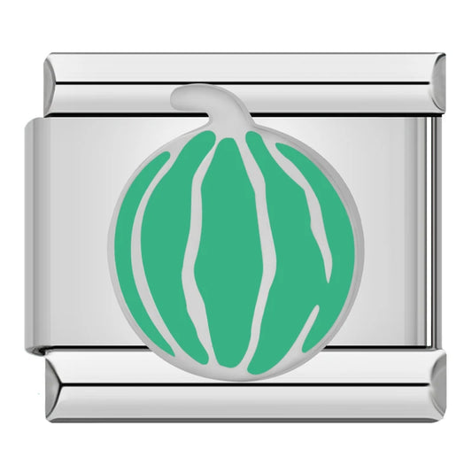 Watermelon Italian Silver Charm