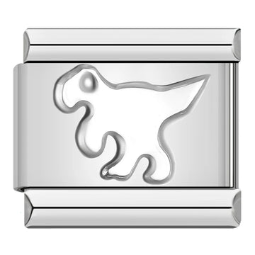 Dinosaur Italian Silver Charm