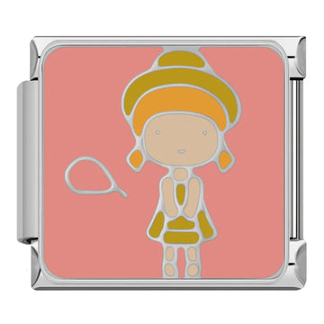 Innocent Kid Italian Silver Charm