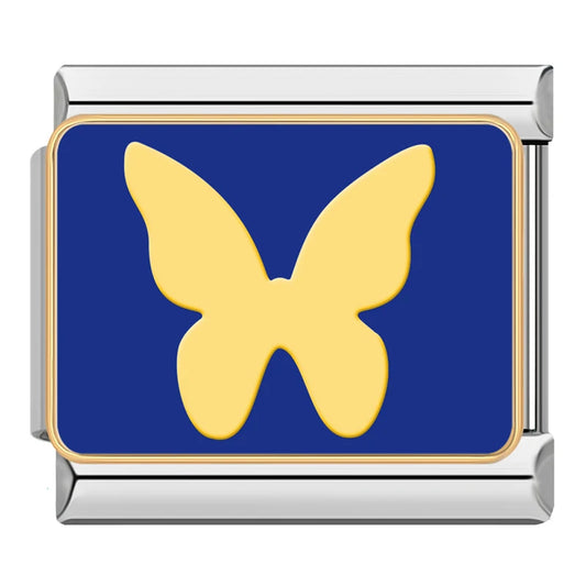 Butterfly Italian Silver Charm