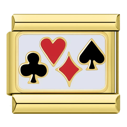 Card Italian Gold Charm