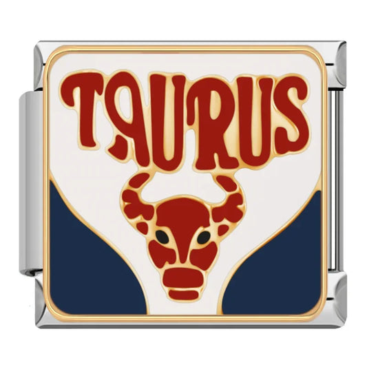 Taurus Italian Silver Charm