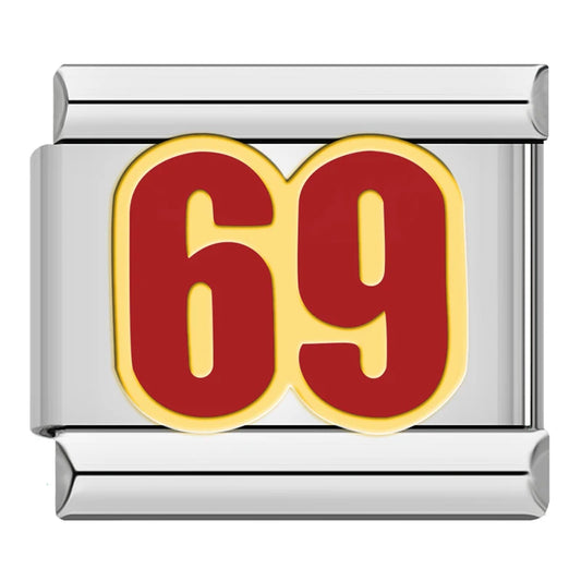 69 Italian Silver Charm