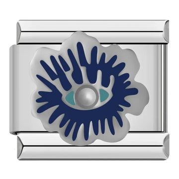 Evil Eye v1 Italian Silver Charm