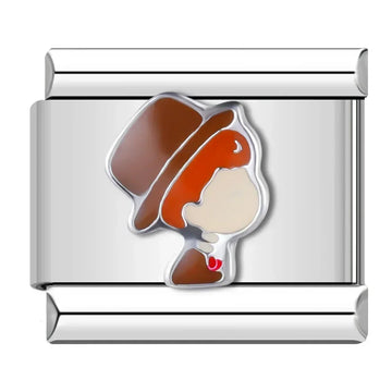Groom Italian Silver Charm