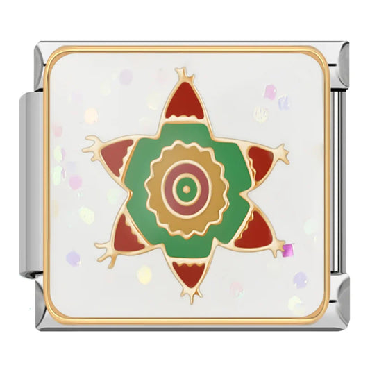 Star Piñata Italian Silver Charm