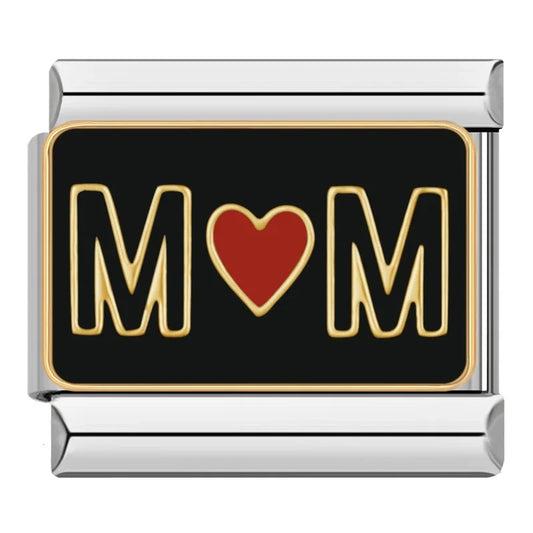 M Love M Italian Silver Charm