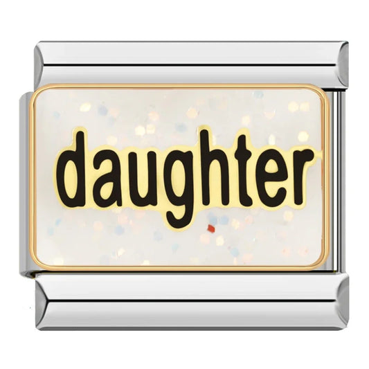 Daughter Italian Silver Charm