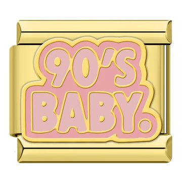 90's Baby Italian Gold Charm