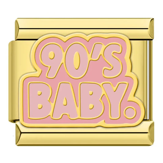 90's Baby Italian Gold Charm