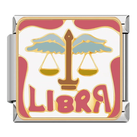 Libra Italian Silver Charm