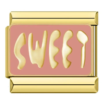 Sweet Italian Gold Charm