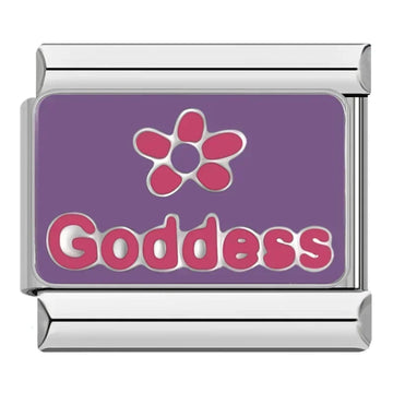 Goddess Italian Silver Charm