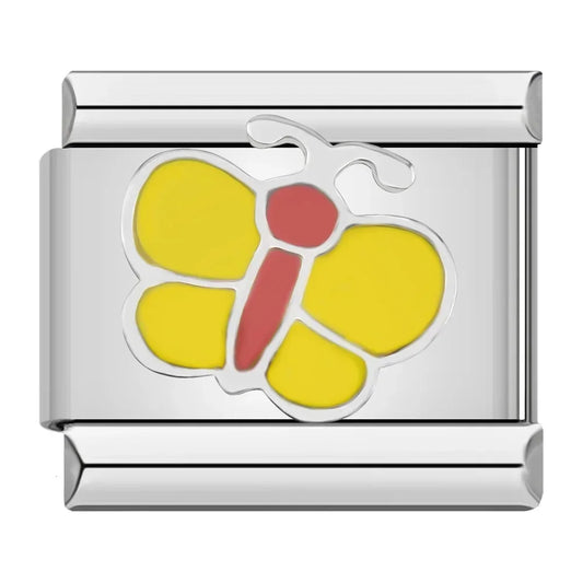Butterfly Italian Silver Charm