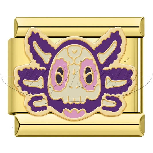 Axolotl Italian Gold Charm