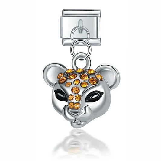 Puma Italian Dangle Silver Charm