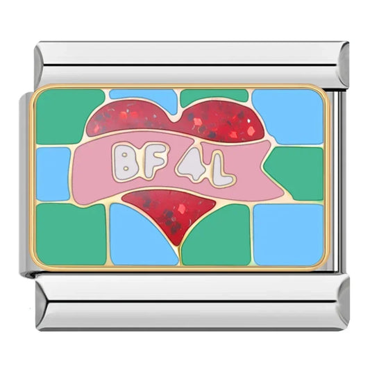 BF 4L Italian Silver Charm