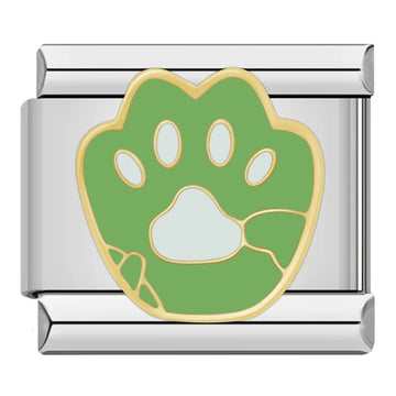 Cat's Paw Italian Silver Charm