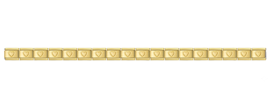 Gold Italian Charm Bracelet