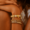Cancer Zodiac Gold Bracelet